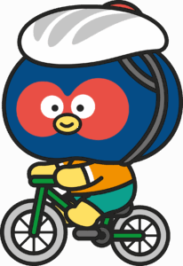 自転車に乗るコンドゥリ