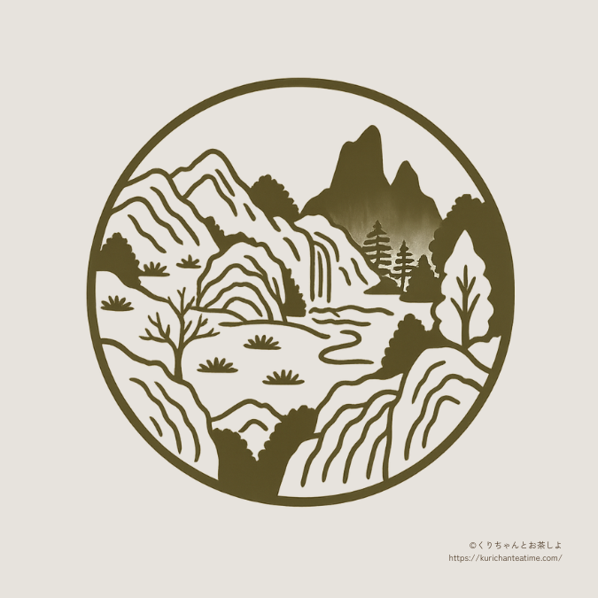 十牛図 第九図 返本還源(へんぽんかんげん)の図